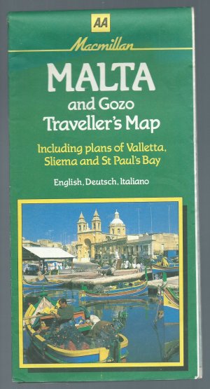 gebrauchtes Buch – Malta and Gozo - Traveller´s Map