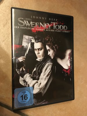 gebrauchter Film – Tim Burton – Sweeney Todd - Der teuflische Barbier aus der Fleet Street