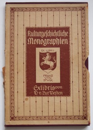 antiquarisches Buch – Zur Westen – Kulturgeschichtliche Monographien