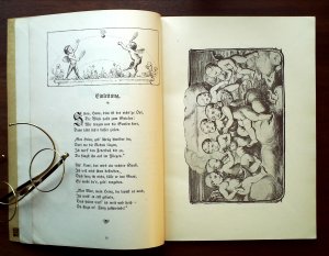 antiquarisches Buch – Hans Thoma Henry Thode – Federspiele