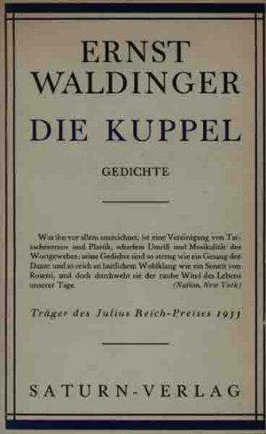 Die Kuppel., Gedichte.