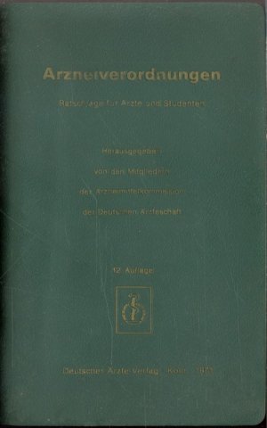 gebrauchtes Buch – Bundesärztekammer / Arzneimittelkommission der Deutschen Ärzteschaft – Arzneiverordnungen