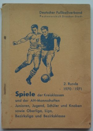 Spiele der Kreisklassen und der AH-Mannschaften, Junioren, Jugend, Schüler und Knaben sowie Oberliga, Liga, Bezirksliga und Bezirksklasse. 2. Runde 1970 […]