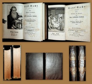 Hans Sachs : Eine Auswahl für Freunde der ältern vaterländischen Dichtkunst [komplett 4 in 2 Bänden]