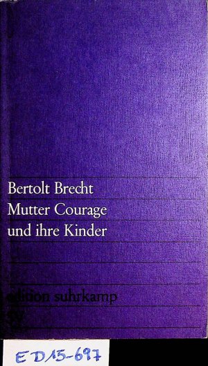 gebrauchtes Buch – Bertolt Brecht – Mutter Courage und ihre Kinder.