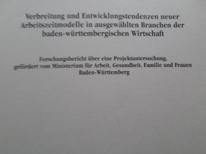 gebrauchtes Buch – Angelika Klein – Flexible Arbeitszeiten im Trend. Verbreitung und Entwicklungstendenzen neuer Arbeitszeitmodelle in ausgewählten Branchen der Baden-Württembergischen Wirtschaft