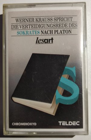 gebrauchtes Hörbuch – Verteidigungsrede des Sokrates von Kraus,Werner (MC-Musikkassette, Teldec, 1988)