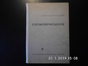 antiquarisches Buch – Fritz Machatscheck – Geomorphologie