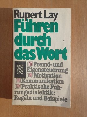 gebrauchtes Buch – Rupert Lay – Führen durch das Wort