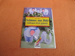 gebrauchtes Buch – Ingrid Moras – Schönes aus Holz, Laubsägen leicht gemacht, mit 2 Vorlagebögen