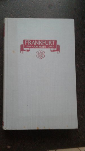 antiquarisches Buch – Fried Lübbecke – Frankfurt am Main