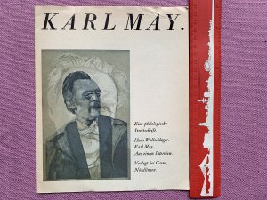 Karl May. Eine philologische Streitschrift