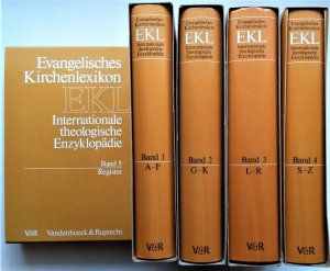 Evangelisches Kirchenlexikon / Internationale theologische Enzyklopädie, Band 1.-5.= A - Z + Register (komplett)