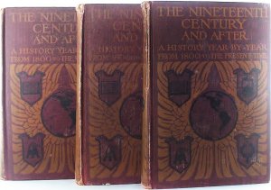 The nineteenth century and after: a history year by year from A.D. 1800 to the present. [3 Bände]