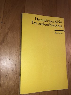 gebrauchtes Buch – Kleist, Heinrich von – Der zerbrochne Krug