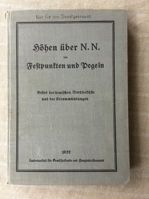 Höhen über N.N. von Festpunkten und Pegeln