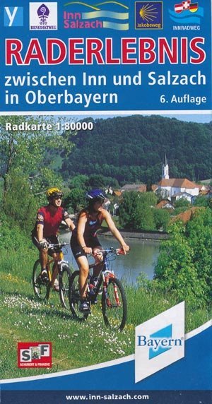 gebrauchtes Buch – Raderlebnis zwischen Inn und Salzach in Oberbayern - Radkarte M 1:80.000