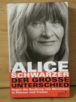 gebrauchtes Buch – Alice Schwarzer – "Der grosse Unterschied" Gegen die Spaltung von Menschen in Männer und Frauen