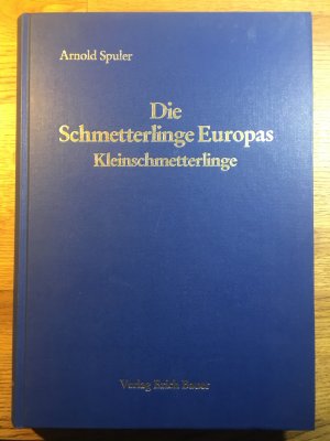 Die Schmetterlinge Europas - Kleinschmetterlinge