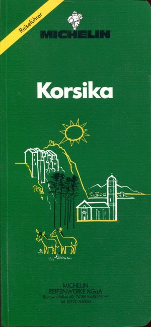 gebrauchtes Buch – Michelin Reiseführer Korsika