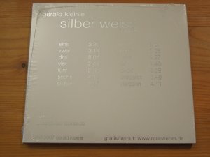 gebrauchter Tonträger – gerald kleinle – Gerald Kleinle - silber weiss - piano pur