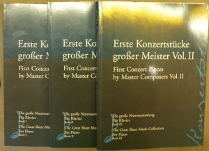 Die große Notensammlung für Klavier Band I - III