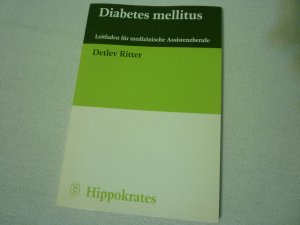 gebrauchtes Buch – Detlev Ritter – Diabetes mellitus