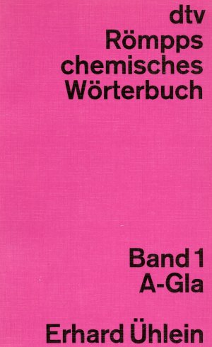 Römpps chemisches Wörterbuch Band 1 bis 3