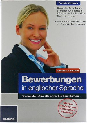 neues Buch – Bewerbungen in englischer Sprache. So meistern Sie alle sprachlichen Hürden.