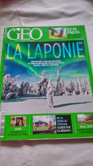 Geo Zeitschrift 2017 La Laponie Découvrir la beauté arctique entre Finlande, Russie, Suède et Norvège