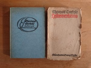 Heldenverehrung / Helden und Heldenverehrung (in 2 verschiedenen Übersetzungen) und Ausgaben