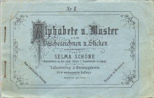 Alphabete und Muster zum Wäschezeichnen und Sticken