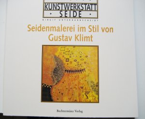 KUNSTWERKSTATT SEIDE; Seidenmalerei im Stil von Gustav Klimt