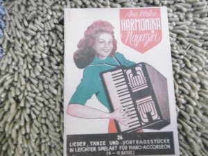 Das kleine Harmonika-Magazin. 24 beliebte Lieder, Tänze und Vortragsstücke für Piano-Accordeon (8-12 Bässe)