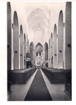 AK SW Tuomlokirkko Domkyrkan Turku Abo Finnland Kirche Inneres um 1960