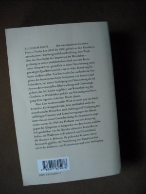 gebrauchtes Buch – Henry Charles Lea – Geschichte Der Inquisition Im Mittelalter Band 3 Die Tätigkeit Der Inquisition Auf Besonderen Gebieten