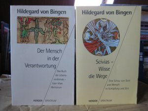 2 Bände: (1) Scivias - Wisse die Wege. Eine Schau von Gott und Mensch in Schöpfung und Zeit (2) Der Mensch in der Verantwortung. Das Buch der Lebensverdienste - Liber vitae meritorum