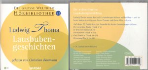 neues Hörbuch – Ludwig Thoma – Lausbubengeschichten