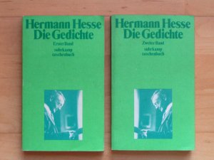 Die Gedichte. 2 Bände. Neu eingerichtet und um Gedichte aus dem Nachlaß erweitert von Volker Michels - TB-Erstausgaben, st381