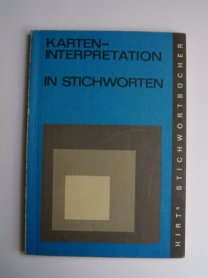 Karteninterpretation in Stichworten: Geographische Interpreation topographischer Karten