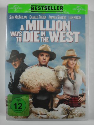 neuer Film – Seth MacFarlane – A Million Ways to Die in the West - Liam Neeson, Seth MacFarlane, Charlize Theron - Schafzüchter Feigling entdeckt Mut und große Liebe