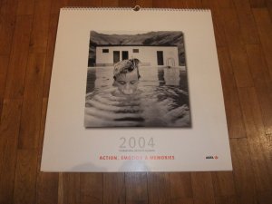 Action, Emotion & Memories Internatinal BW Photo Calendar 2004 Agfa