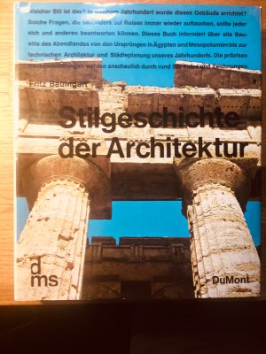 antiquarisches Buch – Fritz Baumgart – Stilgeschichte der Architektur