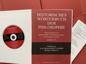 Historisches Wörterbuch der Philosophie. 13 Bände, CD-Rom