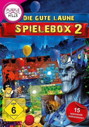 gebrauchtes Spiel – various Diverse – Die gute Laune Spielebox 2 - 15 spannende deutsche Vollversionen (Spielsammlung von Purple Hills) | Wimmelbild | Jump & Run | Match 3 | Klick-Management | PC-Game (Windows)