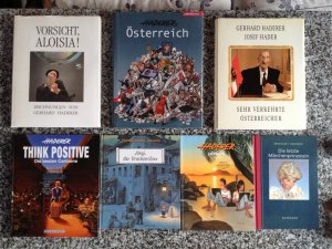 22 Bände): Vorsicht, Aloisia !. Haderers Österreich. Jahrbuch Band 1 - 9. Die letzte Märchenprinzessin. Jörgi, der Drachentöter. Sehr verrehrte Österreicher […]