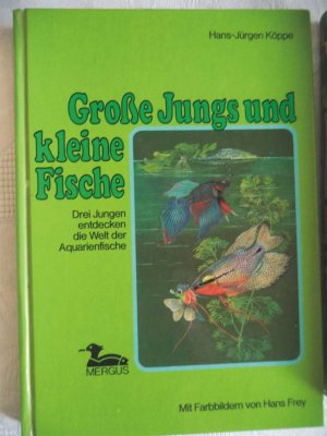 gebrauchtes Buch – Hans-Jürgen Köppe – Große Jungs und kleine Fische - Drei Jungen entdecken die Welt der Aquarienfische