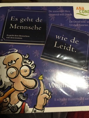 neues Spiel – Michael Schmitz – Es geht de Mensche wie de Leidt (Spiel)