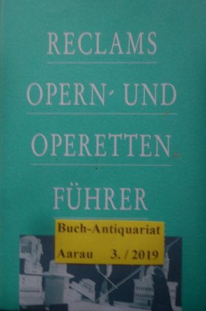 gebrauchtes Buch – Rolf Fath – Reclams Opern- und Operetten Führer