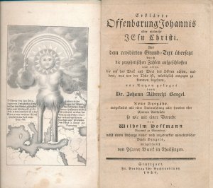 Erklärte Offenbarung Johannis oder vielmehr Jesu Christi. Aus dem revidirten Grund-Text übersetzt durch die prophetischen Zahlen aufgeschlossen und allen […]